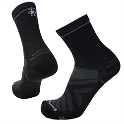 Smartwool Hike Zero Cushion Crew Socks Unisex - Charcoal