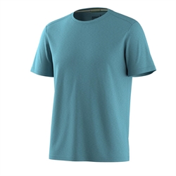 Smartwool Men's Active Short Sleeve Tee - Mineral Blue Heather