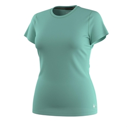 Smartwool Everyday Merino Short Sleeve Tee 150g Woman - Pacific Blue - T-shirt