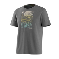 Smartwool Men's Winding Trail Active Short Sleeve Graphic Tee - Black