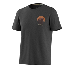 Smartwool Men's Lunar Bear Active Short Sleeve Graphic Tee - Charcoal Heather