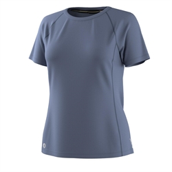 Smartwool Active Ultralite Short Sleeve Tee Woman - Nightfall Blue - T-shirt