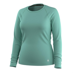 Smartwool Classic All-Season Merino Base Layer Long Sleeve 150g Woman - Pacific Blue - Langærmet uldtrøje