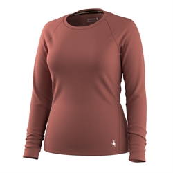 Smartwool Classic All-Season Merino Base Layer Long Sleeve 150g Woman - Burnt Sienna - Langærmet uldtrøje