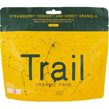 Trail Organic Food - Strawberry Yoghurt And Honey Granola