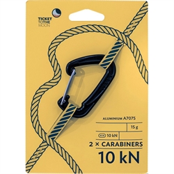 Ticket To The Moon 10 kN Carabiners - 2 stk.