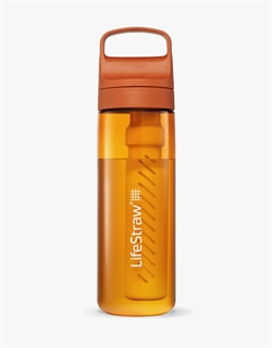 LifeStraw Go Series 2 Water Bottle With Filter 650 ml - Kyoto Orange