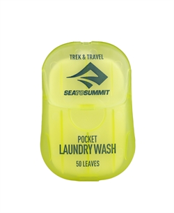 Sea to Summit Pocket Laundry Wash - 50 Leaves - Tøj-vaskemiddel i fast form