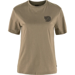 Fjällräven Walk With Nature T-shirt Women - Suede Brown